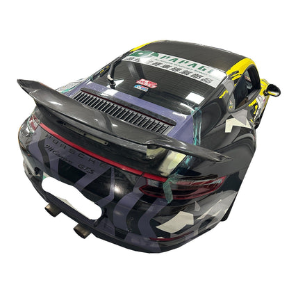 Prepreg Carbon Fiber Rear Wing with FRP Base - Porsche 911 992 2019+