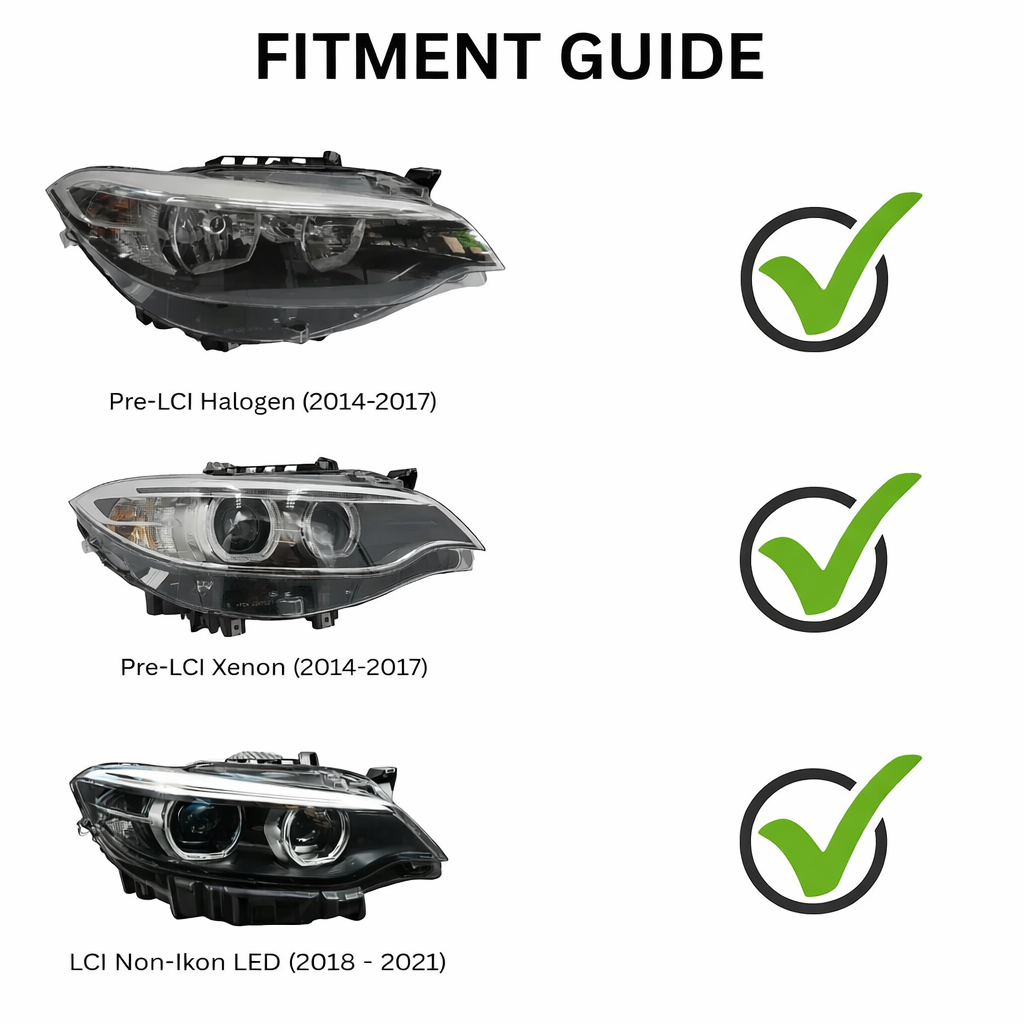 LCI Ikon Headlights - BMW M2 / 2 Series F87, F22, F23