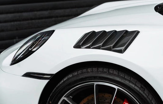 Carbon Fiber GT3 Style Fender Replacements - Porsche 911 992 Carrera 2020+