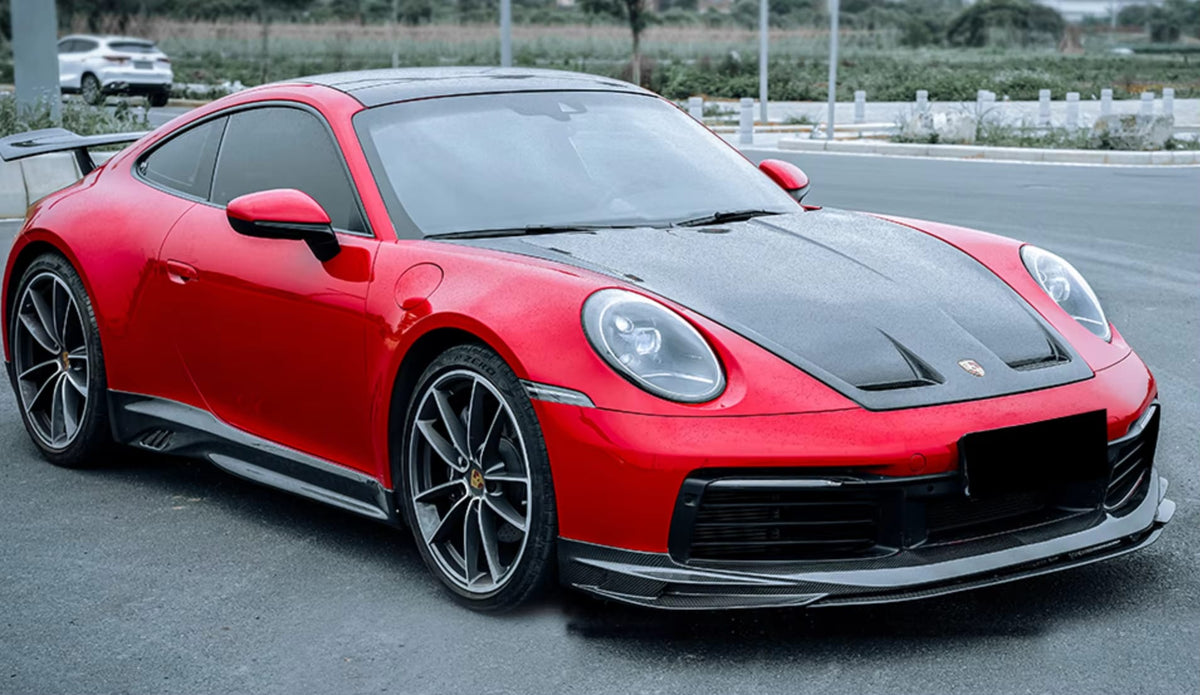 Full Dry Carbon Fiber Front Lip - Porsche 911 992.1 Carrera S 2020-2024