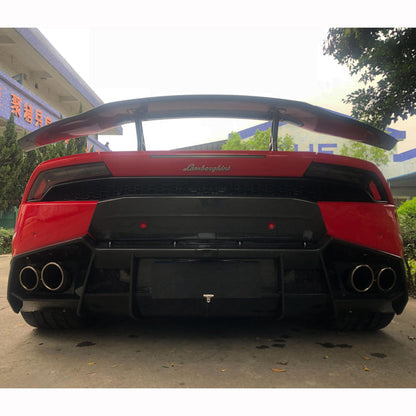 Carbon Fiber M Style Rear Diffuser - Lamborghini Huracan