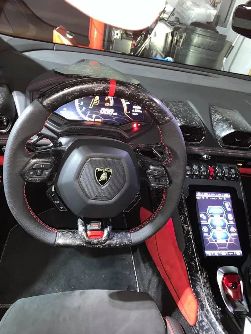 Lamborghini Huracán Style - Full Custom Steering Wheel