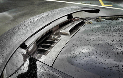 Prepreg Carbon Fiber Engine Lid - Porsche 911 992 Turbo S 2021-2024