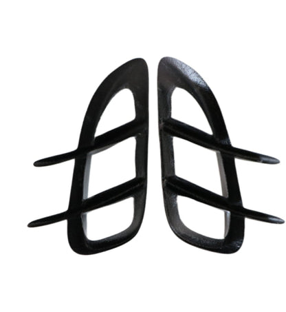 Carbon Fiber Side Air Vent Trim V2 - Porsche 981 Cayman / Boxster 2013-2016