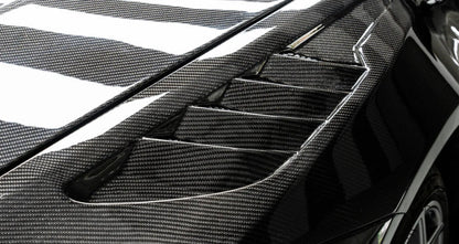 Paktechz Dry Carbon Fiber Vented Front Fenders - Lamborghini Huracan LP580 LP610 EVO