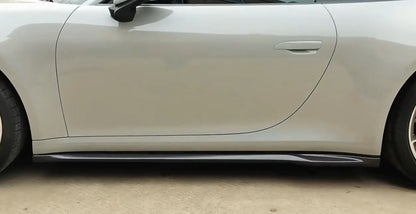 Carbon Fiber Side Skirts - Porsche 911 992 Carrera / Carrera S / Carrera 4 / Carrera 4S Coupe 2019-2024