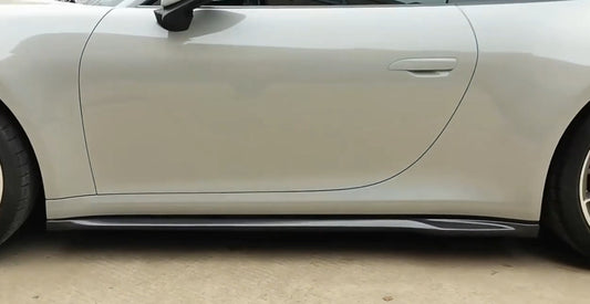 Carbon Fiber Side Skirts - Porsche 911 992 Carrera / Carrera S / Carrera 4 / Carrera 4S Coupe 2019-2024
