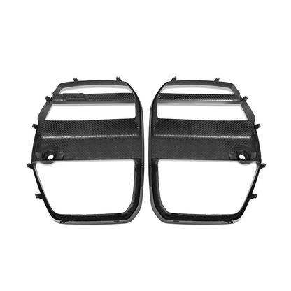 VR Style Carbon Fiber Front Grilles – BMW M3 G80 & M4 G82/G83 (2021+)