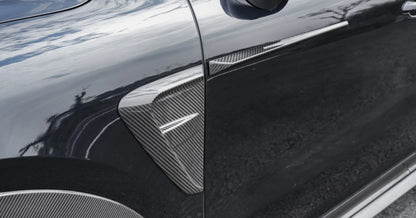 Paktechz Dry Carbon Fiber Front Fender Trims - Porsche Cayenne Coupe Turbo (2018-2024)
