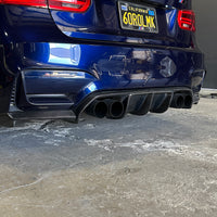 V Style Carbon Fiber Rear Diffuser - BMW F80 M3 & F82 / F83 M4