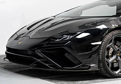 P-Style Carbon Fiber Front Lip Splitter - Lamborghini Huracan EVO