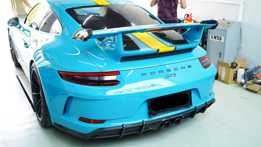 Carbon Fiber Karbel Rear Diffuser - Porsche 911 991.2 GT3 2018-2019