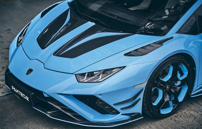 Paktechz Dry Carbon Fiber Vented Front Fenders - Lamborghini Huracan LP580 LP610 EVO