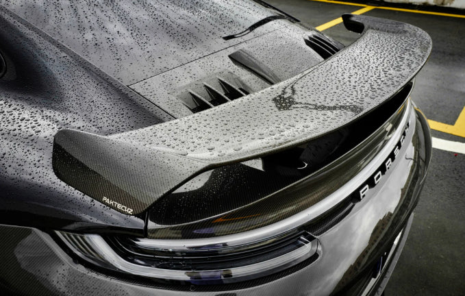 Prepreg Carbon Fiber Engine Lid - Porsche 911 992 Turbo S 2021-2024