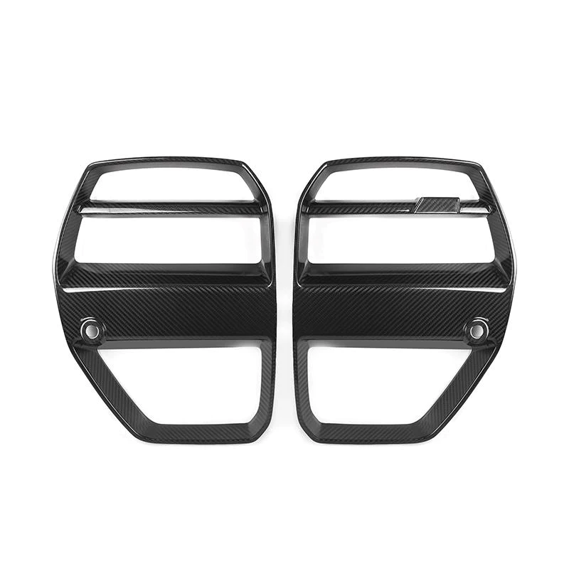 VR Style Carbon Fiber Front Grilles – BMW M3 G80 & M4 G82/G83 (2021+)