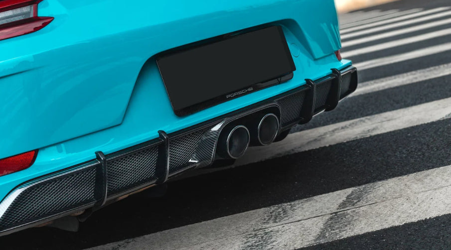 Carbon Fiber Karbel Rear Diffuser - Porsche 911 991.2 GT3 2018-2019