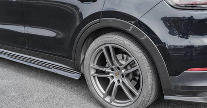 Paktechz Dry Carbon Fiber Fender Flares & Wheel Arch Replacement Set - Porsche Cayenne Coupe