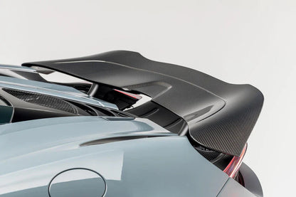 V Style Carbon Fiber Rear Spoiler Wing - McLaren 720S
