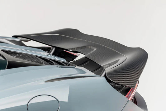 V Style Carbon Fiber Rear Spoiler Wing - McLaren 720S