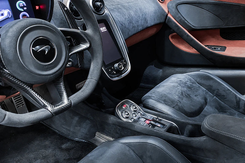Dry Carbon Fiber Interior Replacement Trim Kit - McLaren 540C / 570S
