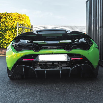 Prepreg Dry Carbon Fiber Rear Diffuser - McLaren 720S 2017-2022
