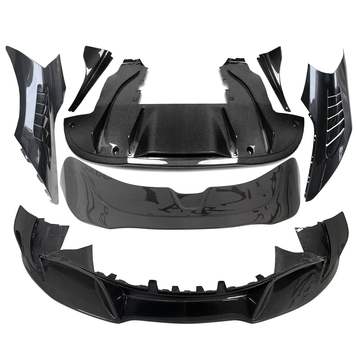 Prepreg Dry Carbon Fiber Aerodynamic Body Kit - McLaren 720S 2017-2022