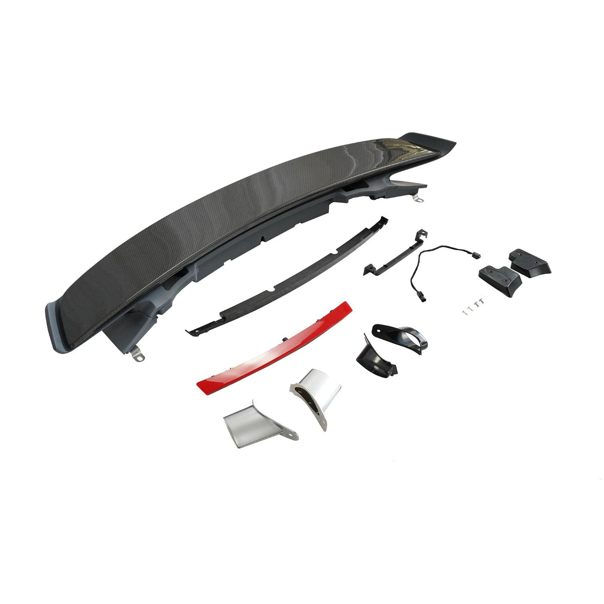 Dry Carbon Fiber / PP Rear Trunk Wing - Porsche 911 991.1 Turbo S 2012-2015