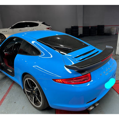Dry Carbon Fiber / PP Rear Trunk Wing - Porsche 911 991.1 Turbo S 2012-2015