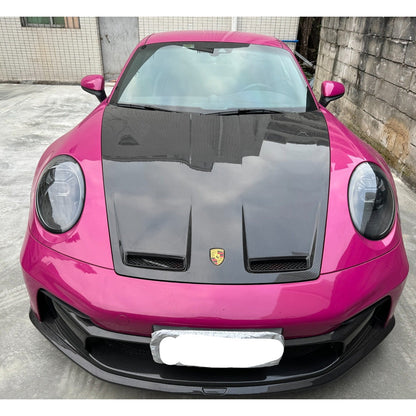 Dry Carbon Fiber GT3 Style Hood Bonnet - Porsche 911 992.1 GT3 2021-2024
