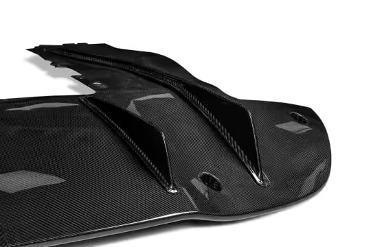 OEM Style Carbon Fiber Upper Rear Bumper Trim & Diffuser - McLaren 720S