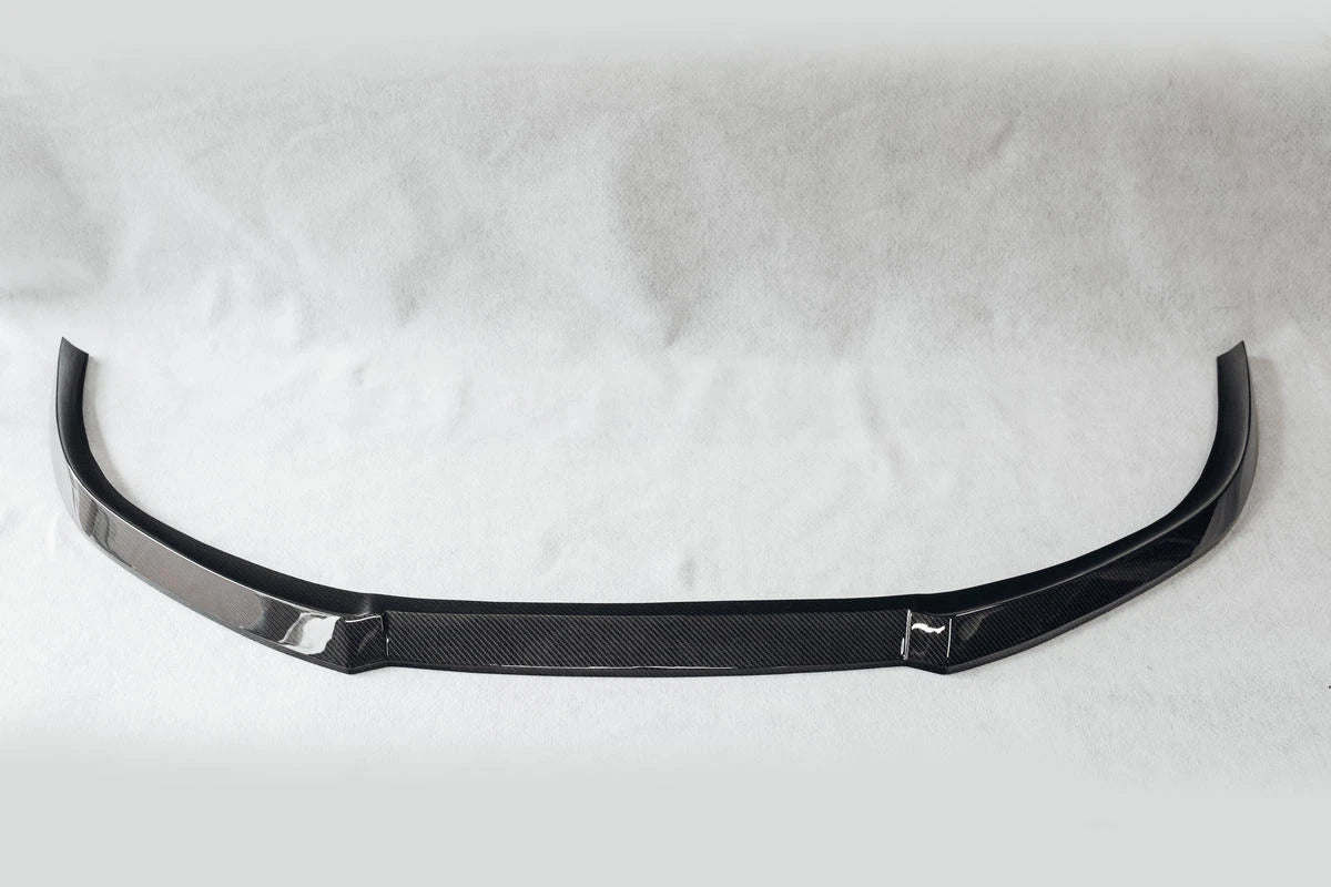 Carbon Fiber Front Lip Splitter - Porsche Taycan Turbo / Turbo S 2019-2023