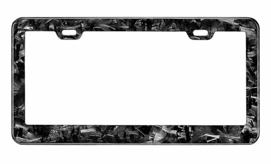 Colored Forged Carbon Fiber Universal License Plate Frame