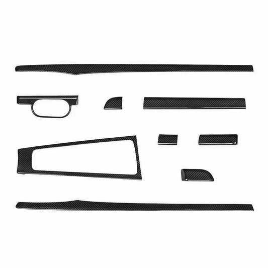 Carbon Fiber Trim Full Interior Covers For Porsche 911 Carrera 991 2013-2018