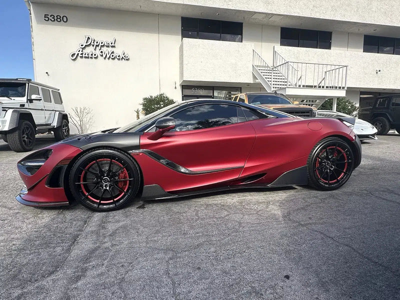 Carbon Fiber Door Insert Trims - McLaren 720S / 750S / 765LT
