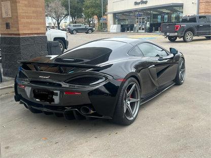 600LT Style Dry Carbon Fiber Rear Spoiler - McLaren 570S