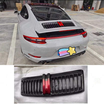 Carbon Fiber 992 Style Rear Engine Cover Decklid - Porsche 911 991.1 2013-2015