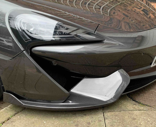 Dry Carbon Fiber Front Bumper Splitter Kit - McLaren 570S / 570GT (2015–2019)