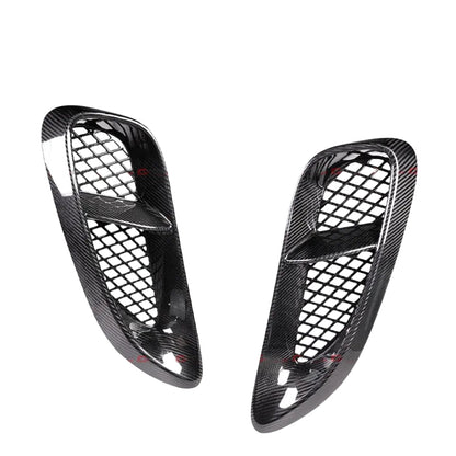 Carbon Fiber Side Vent Trim - Porsche 718 Cayman / Boxster GTS 4.0 2020-2025
