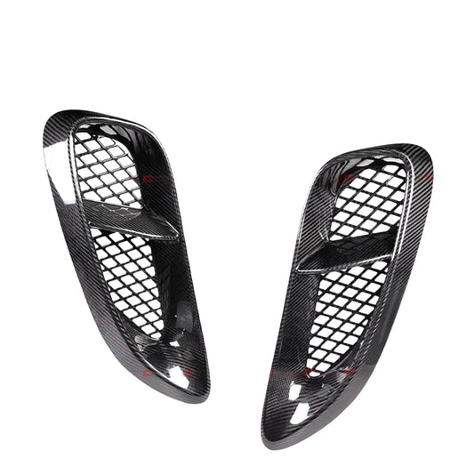 Carbon Fiber Side Vent Trim - Porsche 718 Cayman / Boxster GTS 4.0 2020-2025