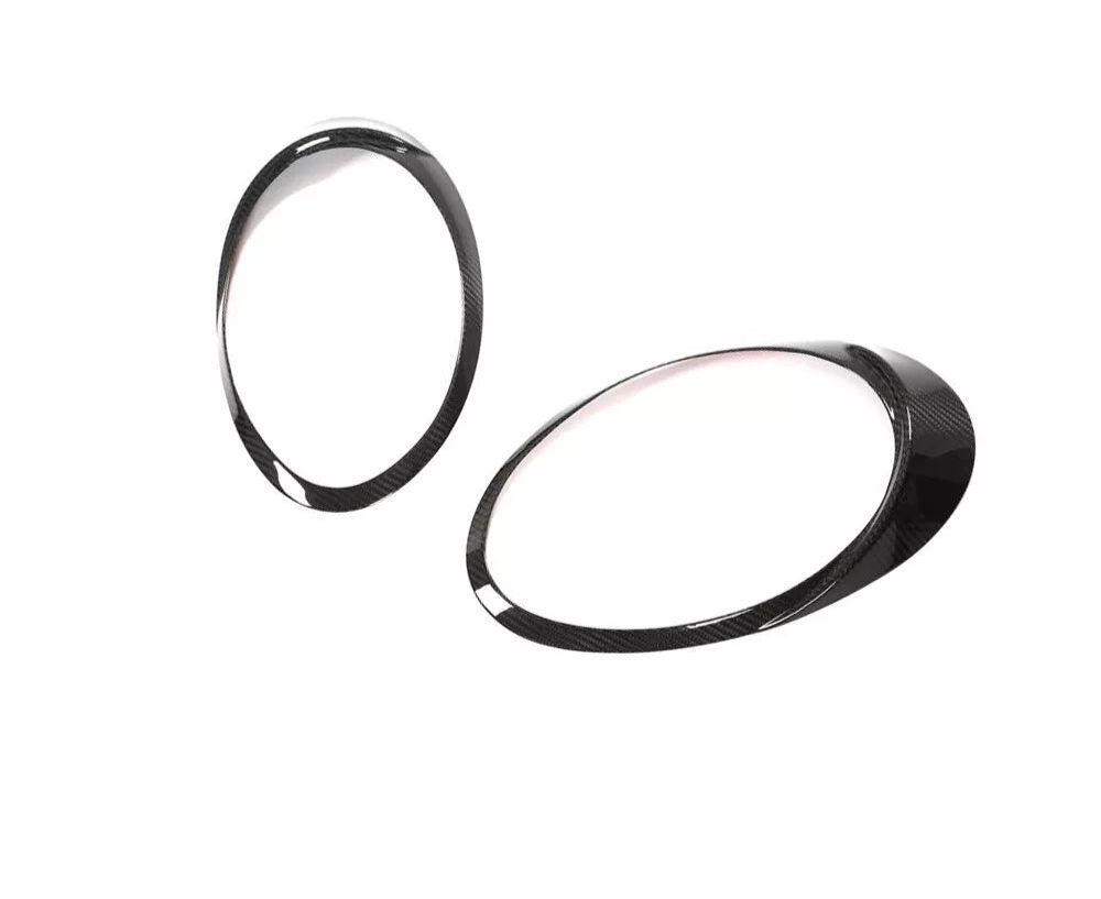 Carbon Fiber Headlight Surround Covers - Porsche 911 992 2019-2022