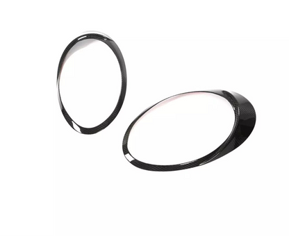 Carbon Fiber Headlight Surround Covers - Porsche 911 992 2019-2022