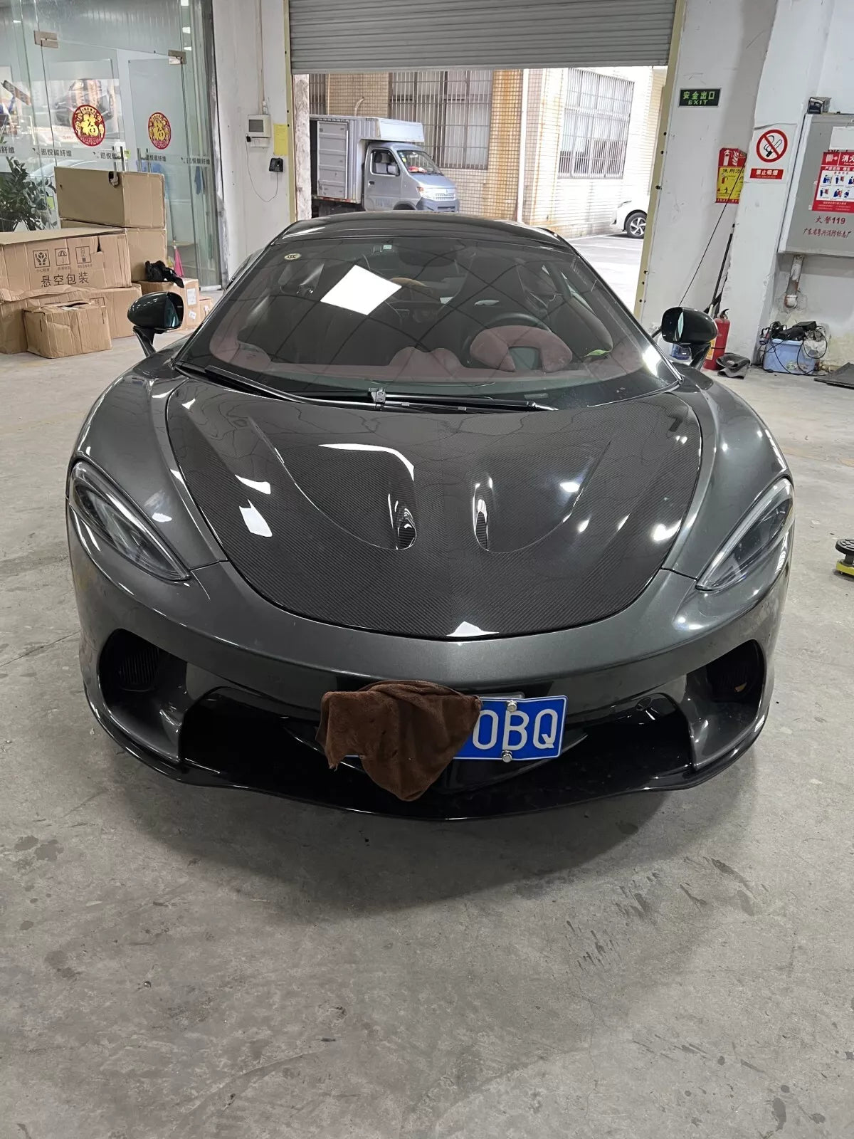 P1 Style Carbon Fiber Front Hood Bonnet – McLaren GT