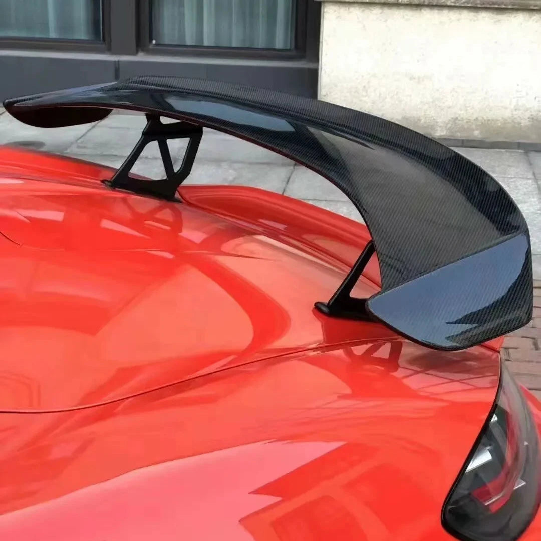 V1 Carbon Fiber Rear Wing - Porsche 981 / 718 Cayman Boxster