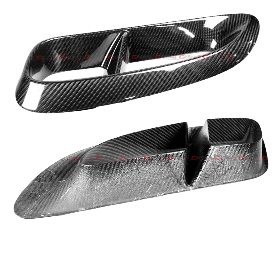 Carbon Fiber Side Vent Trim - Porsche 718 Cayman / Boxster GTS 4.0 2020-2025