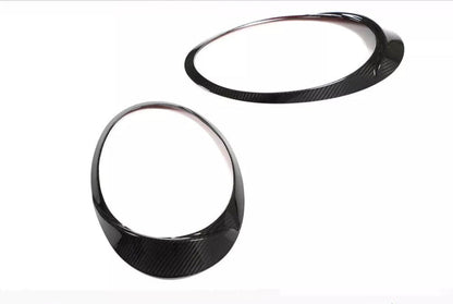 Carbon Fiber Headlight Surround Covers - Porsche 911 992 2019-2022