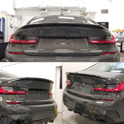 MP Style Carbon Fiber Trunk Spoiler – BMW G80 M3 & G20 3 Series (2019+)