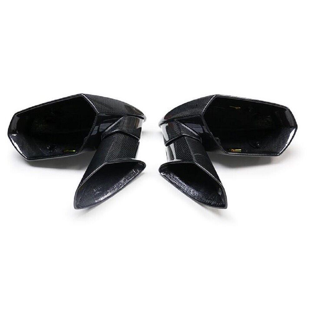 Carbon Fiber Mirrors Cap Cover Replacement - Lamborghini Huracan LP610-4 LP580-2 LP640 tecnica