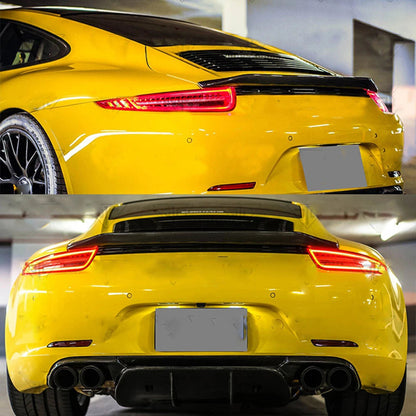 Carbon Fiber Rear Spoiler Wing - Porsche 911 991.1 / 991.2 Carrera 2012-2019