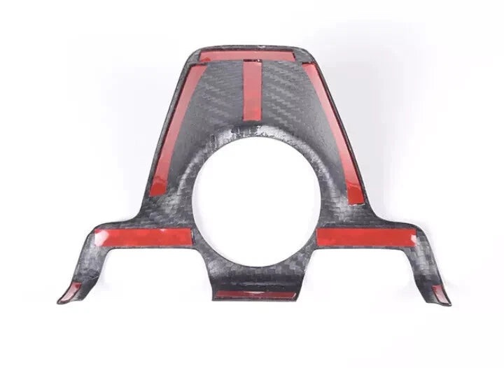 Carbon Fiber Interior Headlight Switch Cover Trim - Porsche 911 992 Carrera Turbo Targa 2019-2023