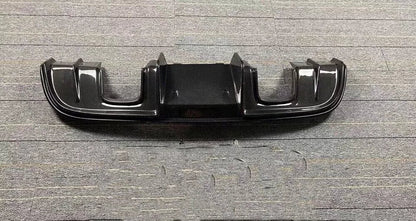 GT4 Style Conversion Carbon Fiber Rear Diffuser - Porsche 718 Boxster / Cayman 2017-2021